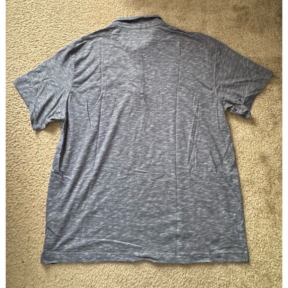 Perry Ellis Mens S/S blue Polo Shirt Mens Size X-Large 37763 B394 - Picture 2 of 7